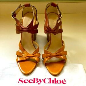 See by Chloe Wedge Sandals